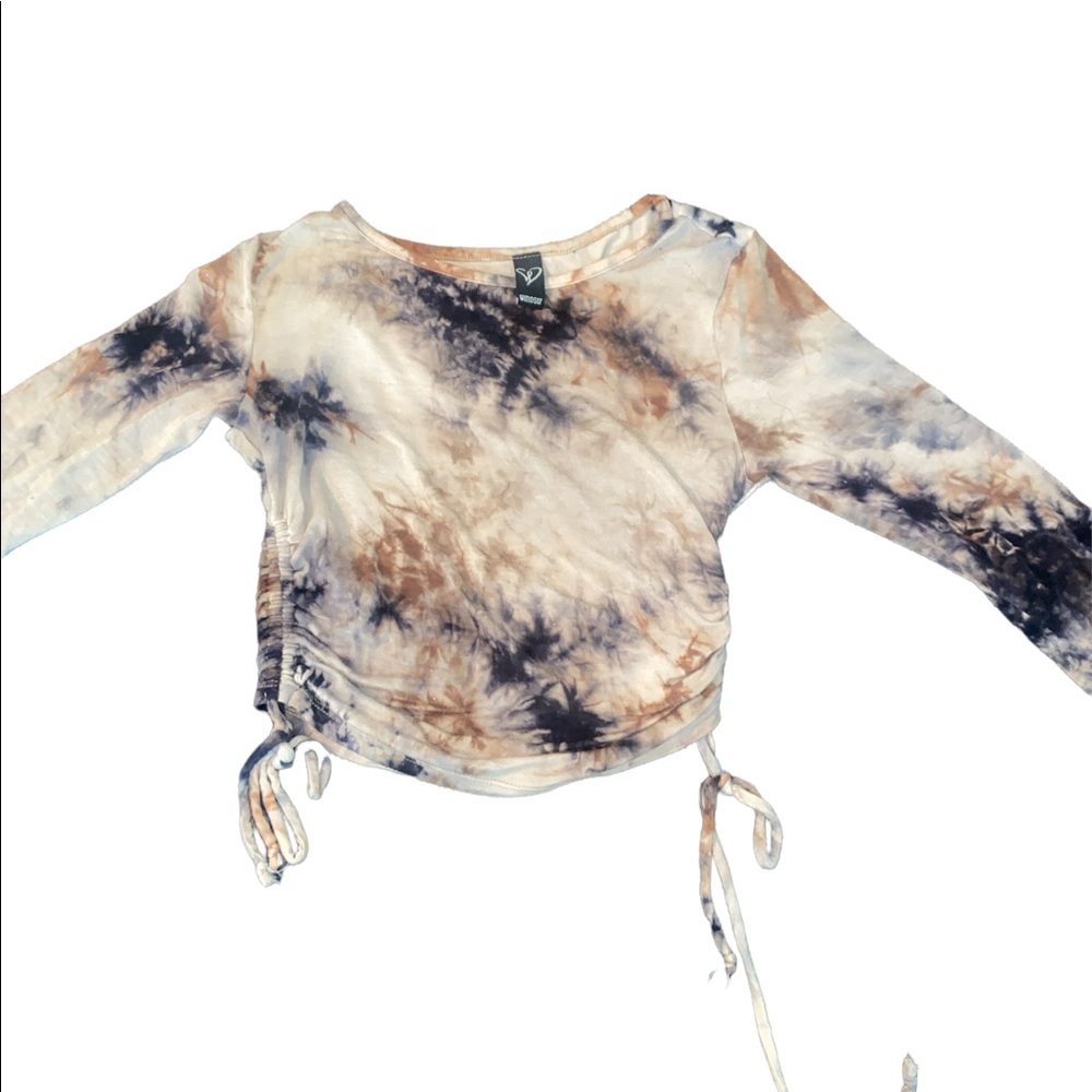 Long flowy shirt southern hippie multicolored